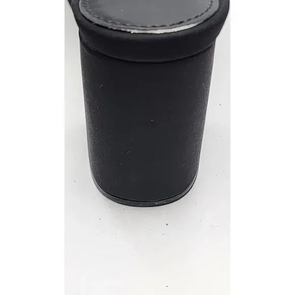 Juicy Couture Juicy Girly Womens Size 8.5 M Heeled Sandals Black White Logo - Picture 13 of 16